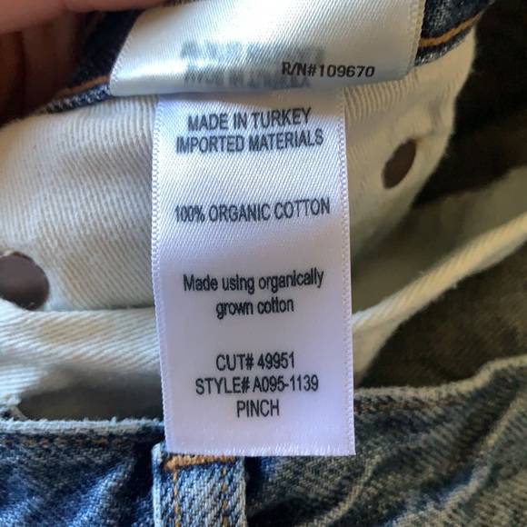 AGOLDE Pinch Waist High Rise Kick in Symbol Sz 29 - Picture 6 of 11